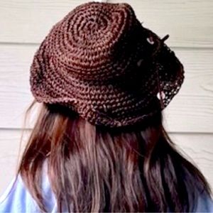 Michael Stars Sea Grass Summer Sun Crusher Hat